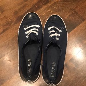Ralph Lauren Blue Slip Ons